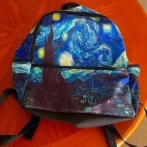 Van Gogh The Starry Night back pack